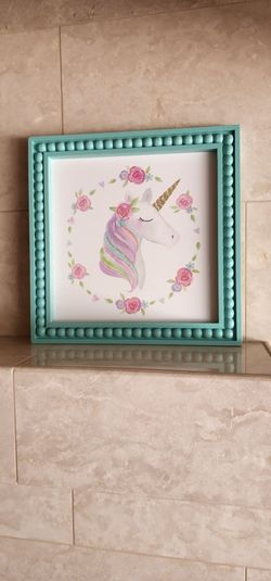 Unicorn wall decor