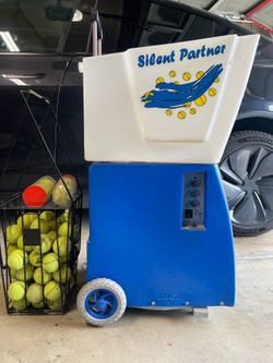 Tennis Ball Machine and head basket