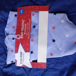 Patriotic Dog Bandana New