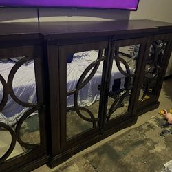 TV stand with extra storage