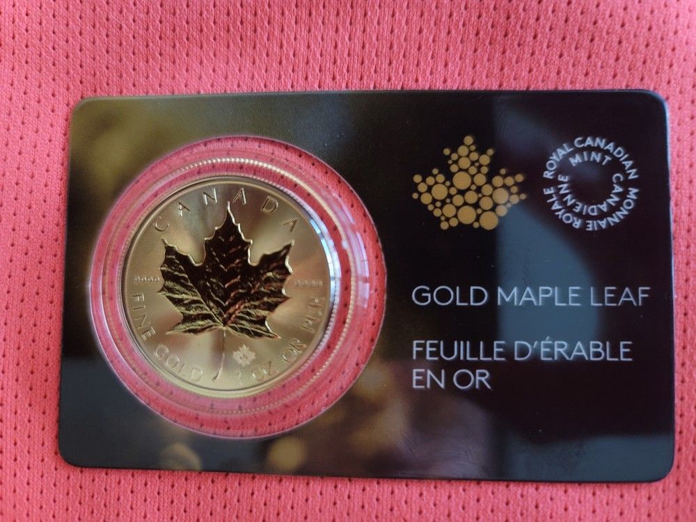 2025 1oz Gold Maple Sealed In Capsule With Assay Card