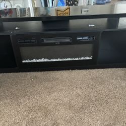 Heater/fireplace Tv Stand 
