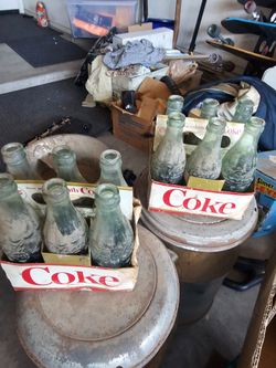 Pre 60's coke bottles