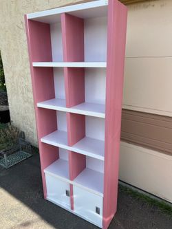 Cube Bookcase, Storage, Dongsuh Line, 10 Cubes, 2 Cupboards, Delivery