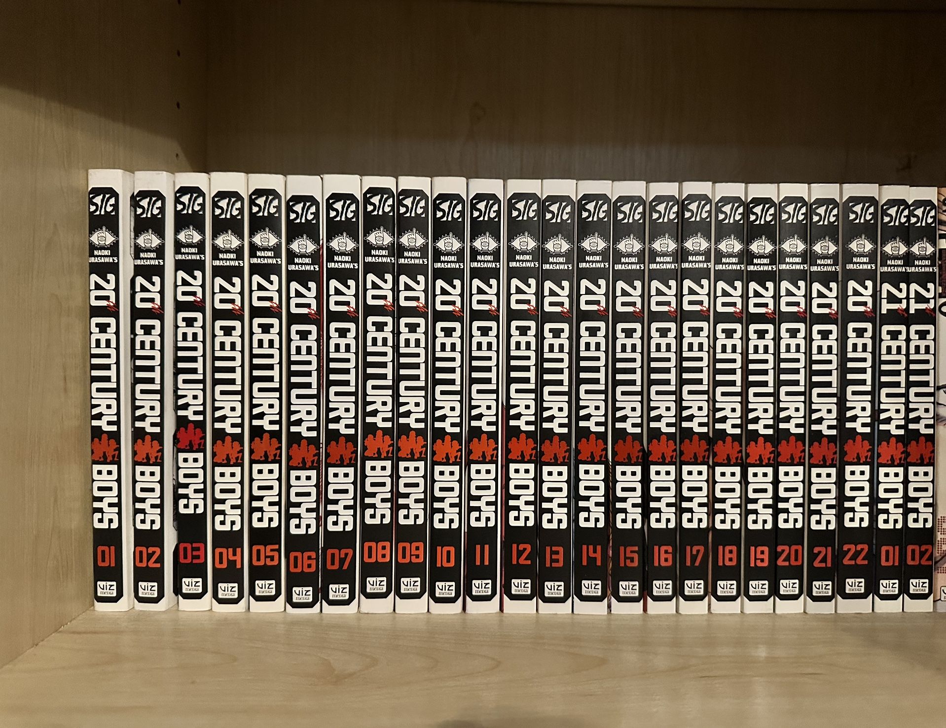 20th Century Boys And 21st Century Boys Complete Manga Series