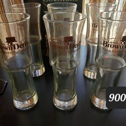 Brown Derby Hurricane Glasses