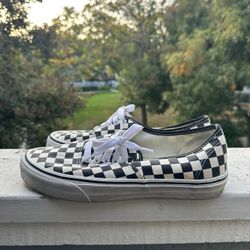Vans Authentic Checkerboard Sz 10