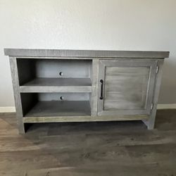 Gray Farmhouse TV Stand 