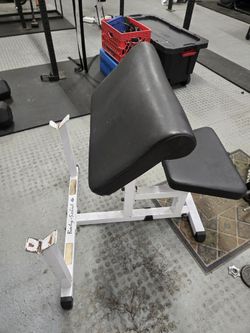 Preacher Bench