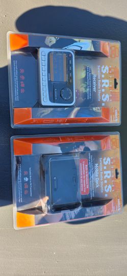 Audiovox SRS Satellite Radio Receiver Sirius Set Home Dock Lot