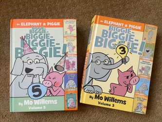 Two Elephant and Piggie Books
