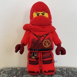 Like New Legoland Ninjago Kai Stuffie 