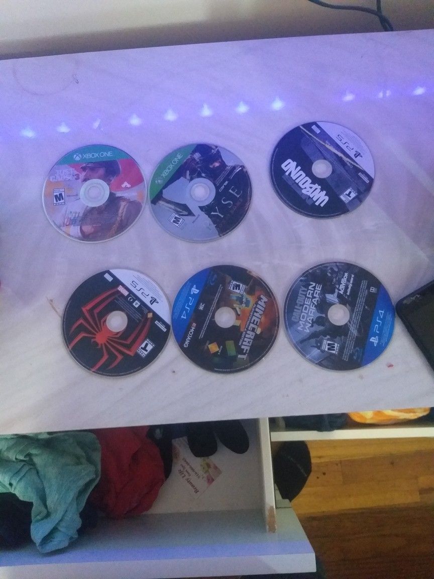 Ps4/ps5 Games/xbox One