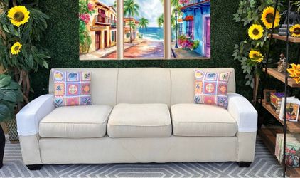 Used Storehouse Cream STARTER Couch