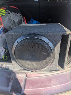 Rockford Fosgate sub and amp
