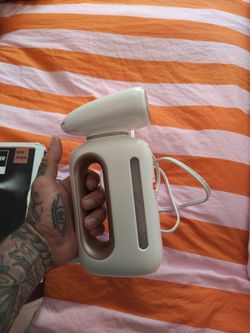 Newbealer NB308A Handheld Garment Steamer – Pearl White/Rose Gold