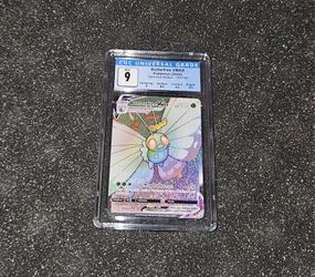 Pokémon Graded Card Butterfree Vmax CGC Mint 9