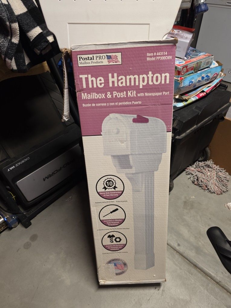 Mailbox And Post Kit