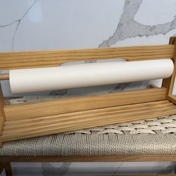 IKEA wooden drawing paper roll holder