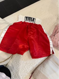 Boxing short and shirt
