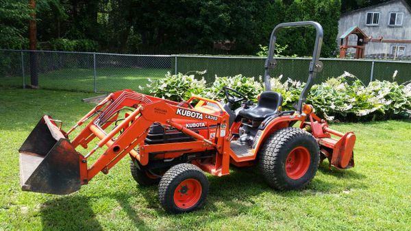 Kubota B7500 front end loader/tiller FOR RENT $200/DAY or ...