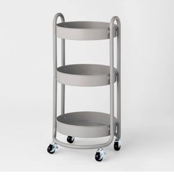 3-tier Round Utility Cart 