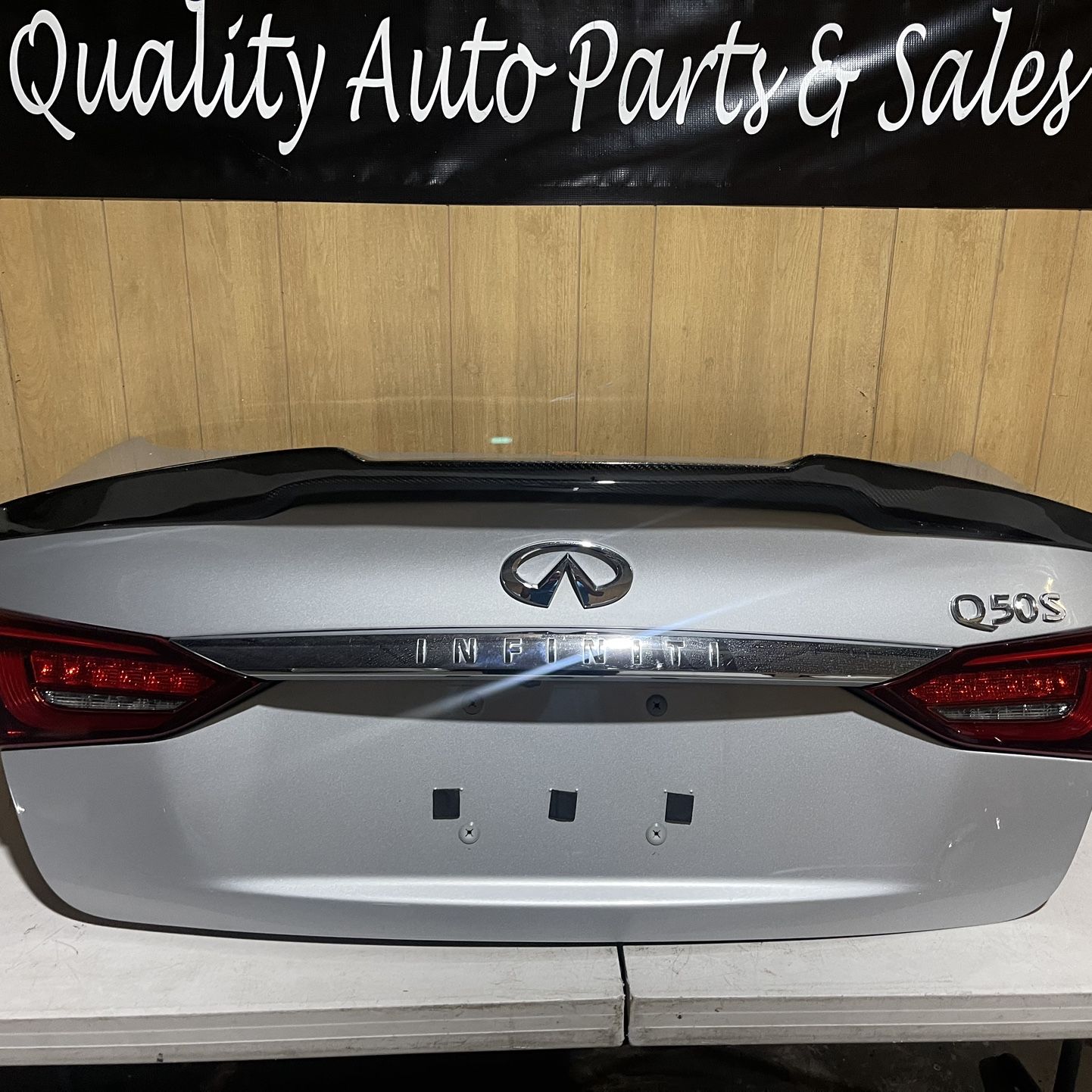 2018 2019 2020 2021 2022 Infiniti Q50 Trunk