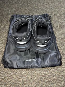 Black Balenciaga Tracks