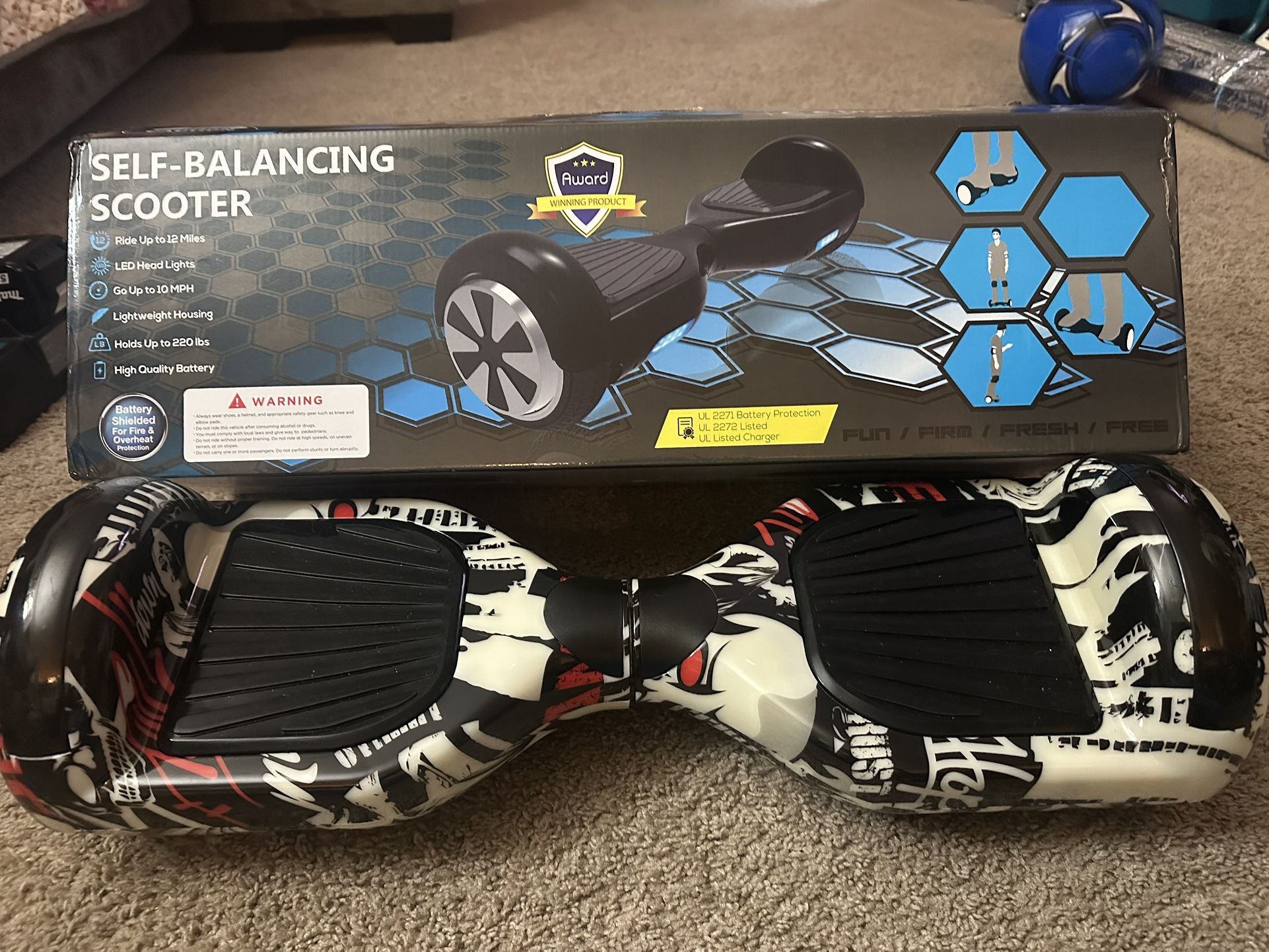 Self - Balancing Scooter (No Specific Brand Stated)