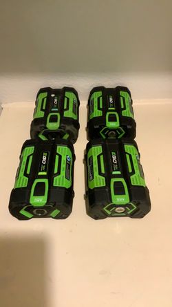 EGO 56V 2.5Ah ARC Lithium Batteries – Set of 4