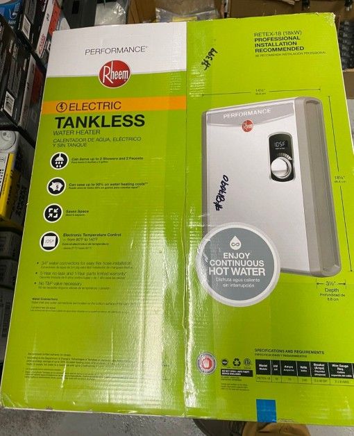 Rheem Electric Tankless Water Heater