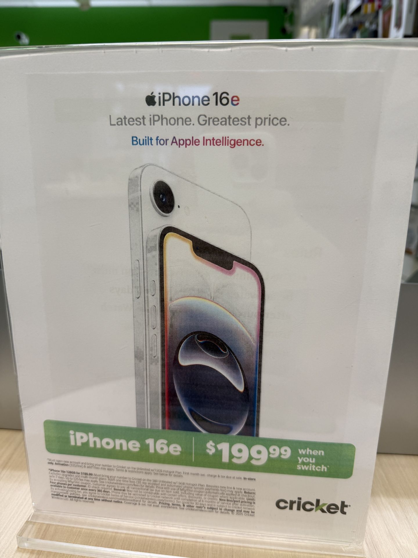 iPhone 16e For $200 When You Switch Over To Cricket Wireless 525 Hampton Pointe Blvd Hillsborough NC 27278