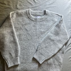 Sonoma Grey Knit Sweater
