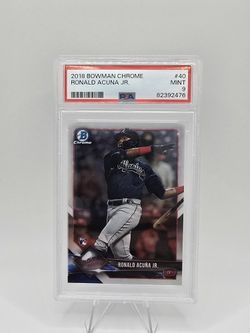 Ronald Acuna Jr Graded Rookie Card