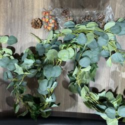 Faux Eucalyptus Garland 