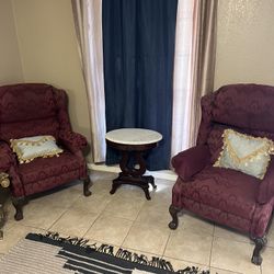 3 Piece Chair And Table Set 