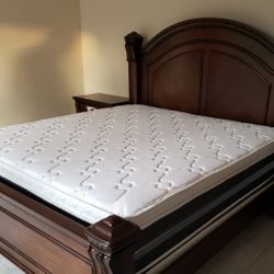 NEW KING PILLOW TOP MATTRESS AND BOX SPRING 💯% QUALITY & CONFORM 👌
