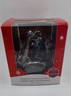 Carlton Magic 60th Anniversary Ornament 2014 Godzilla