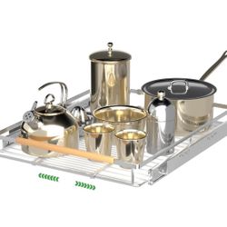 Expandable Pull Out Drawer Cabinet Organizers 757B