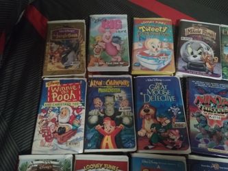 Walt Disney VHS movies all in good shape