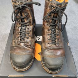 Mens Used Timberland Pro Boondock Safety Boots Size 9
