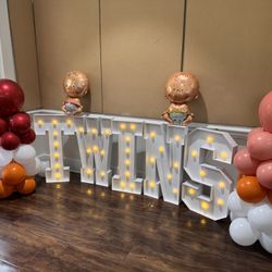 Marquee Lights - “TWINS”