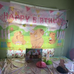 Capybara decorations