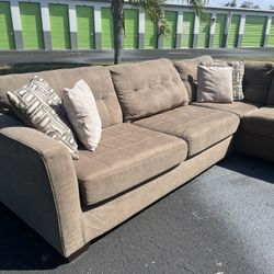 Tan Sectional Couch