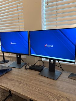 Dell Monitors Dual Setup – Set of 2