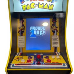 Arcade1Up Super Pac-Man Pacman, Dig Dug, Galaga, Galaxian Cabinet W/ Riser 58”