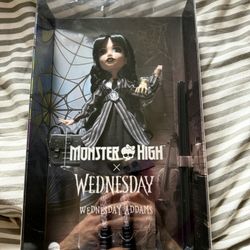 Monster High X Wednesday 