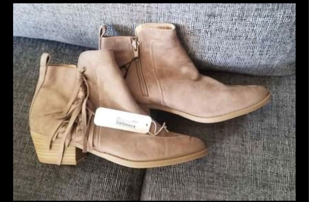Tan Ankle Boots