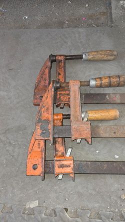 JORJENSEN CLAMPS 3 FOR 75.00