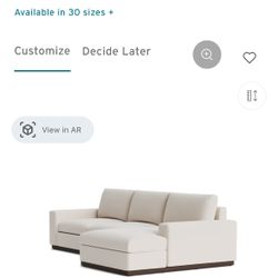 Gently Used Joybird Holt Sectional 